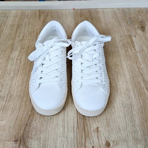 White Sand Corkys Friend Zone Sneakers Size 6 - Picture 1 of 5